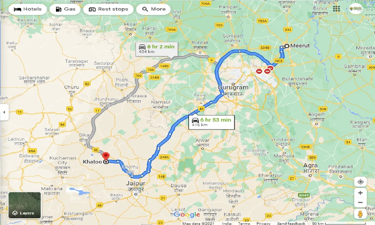 meerut-to-khatoo-taxi