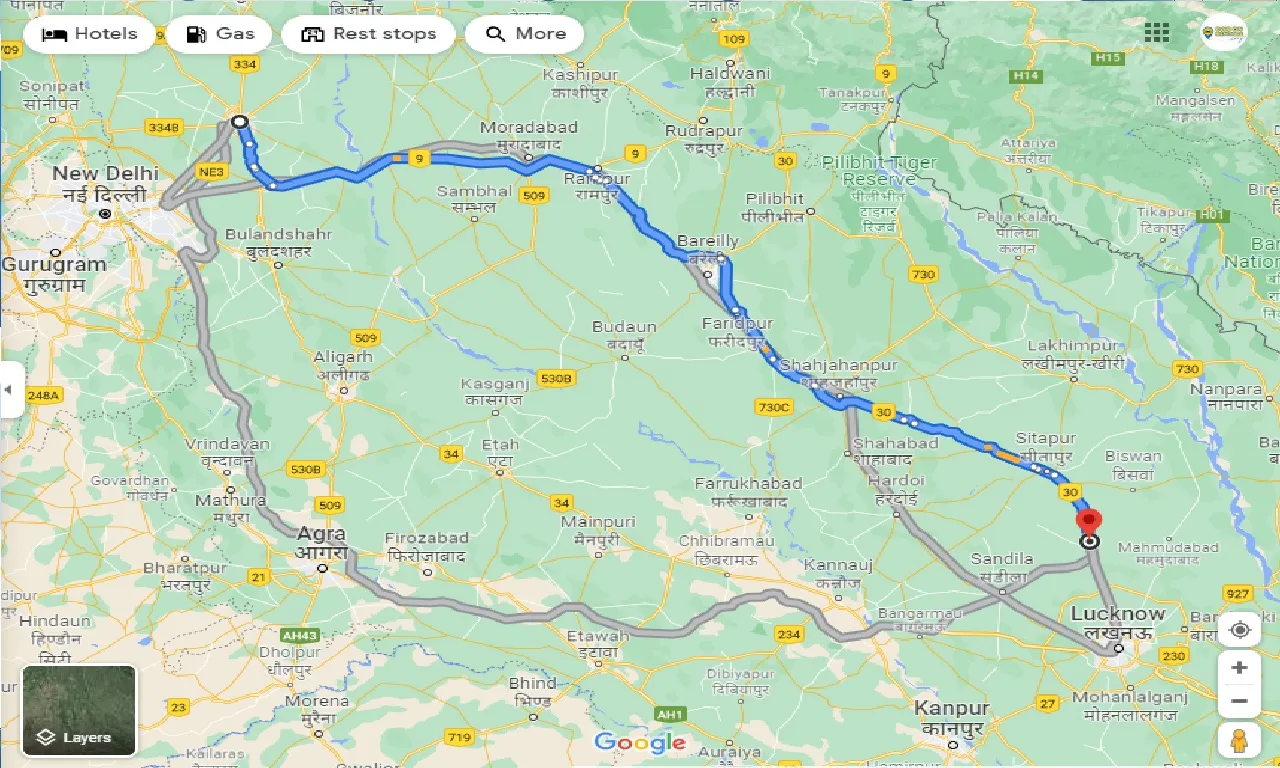 meerut-to-sidhauli-one-way