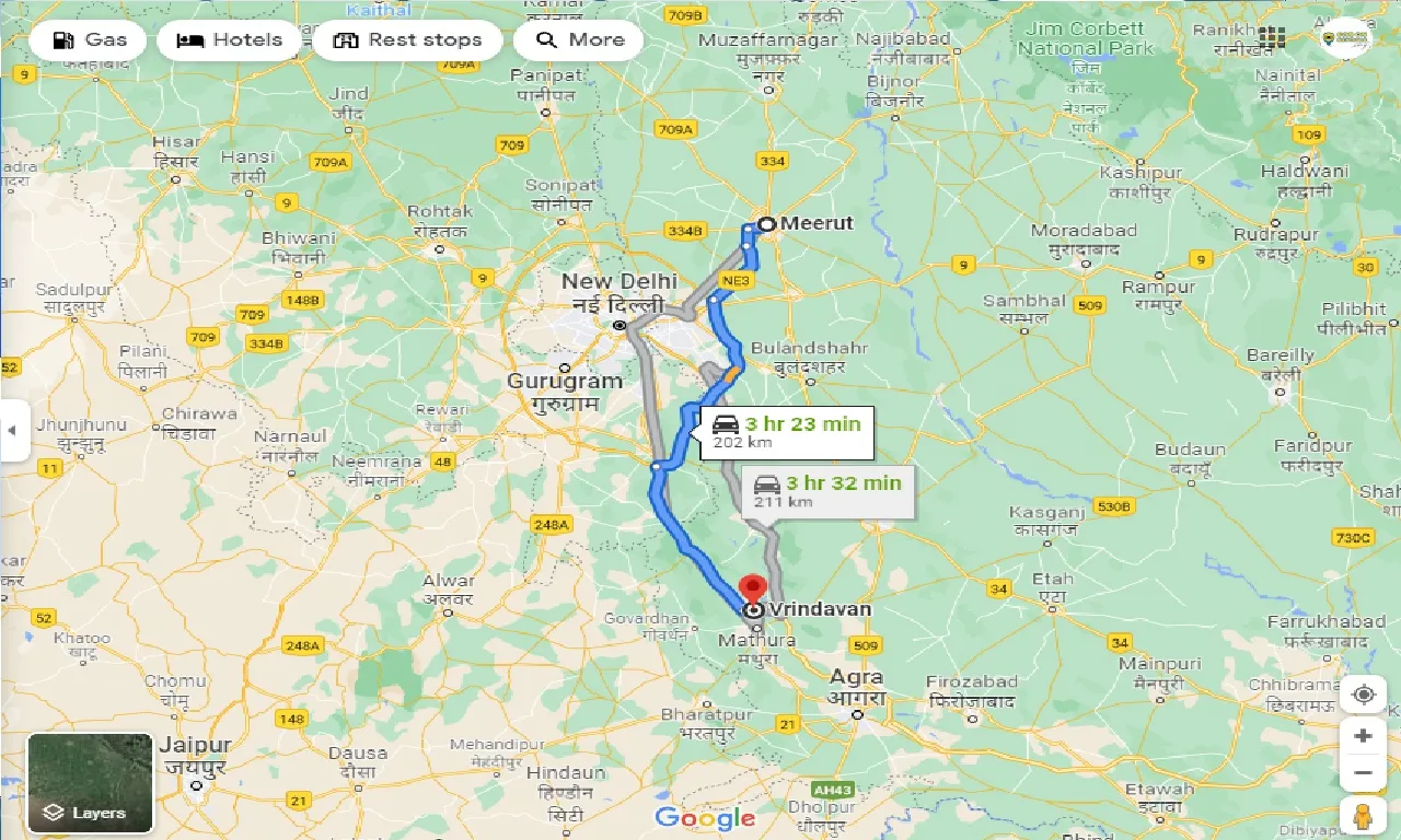 meerut-to-vrindavan-taxi