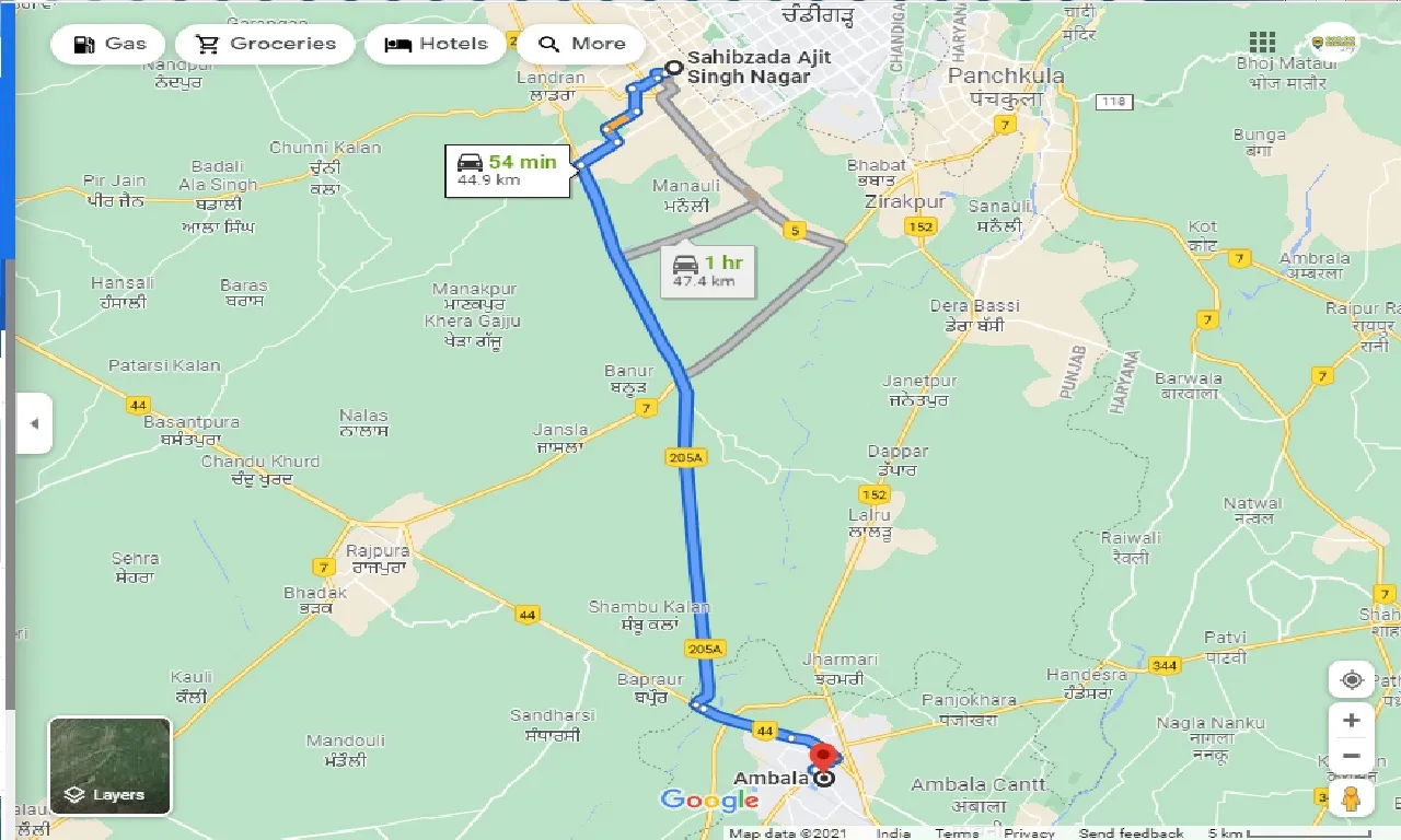 mohali-to-ambala-round-trip