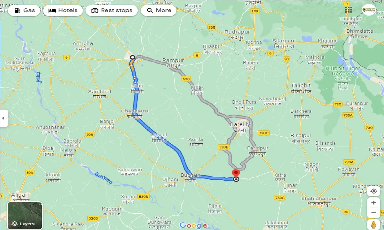 moradabad-to-dataganj-one-way