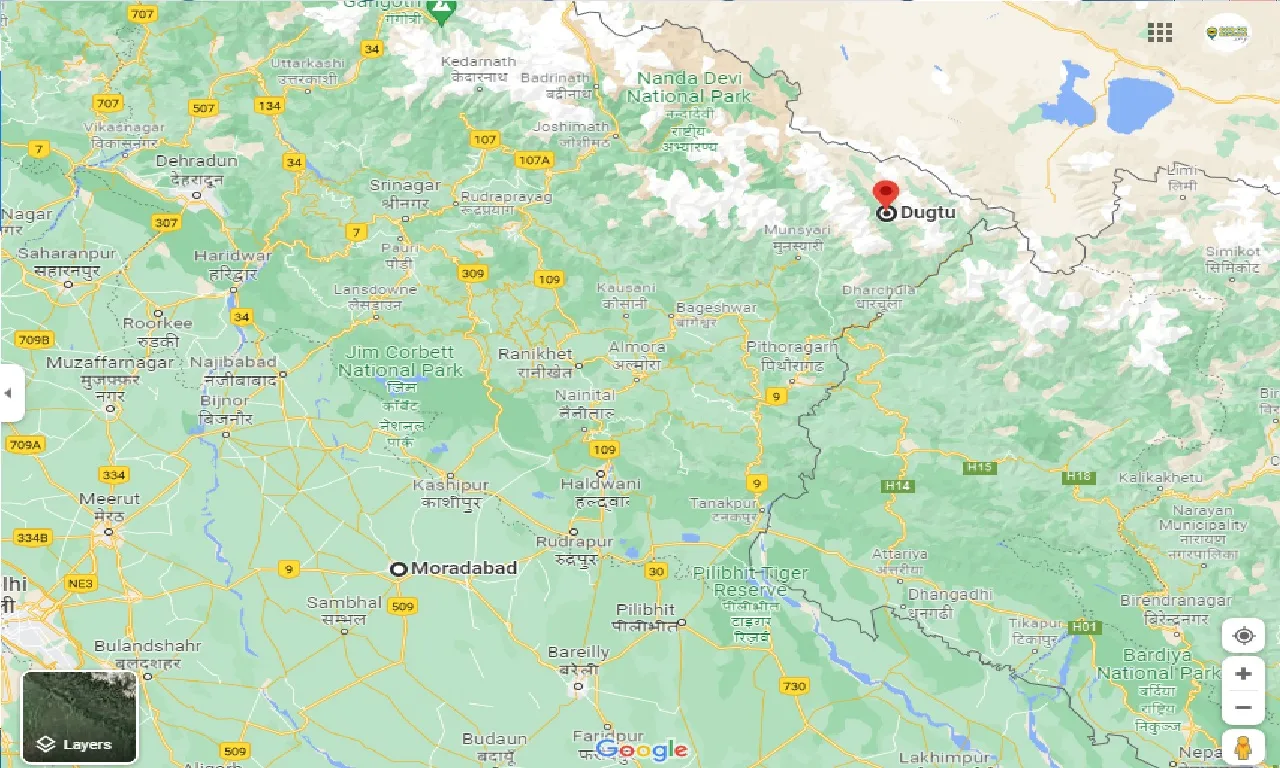 moradabad-to-dugtu-taxi