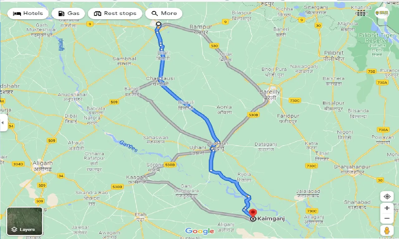 moradabad-to-kaimganj-taxi