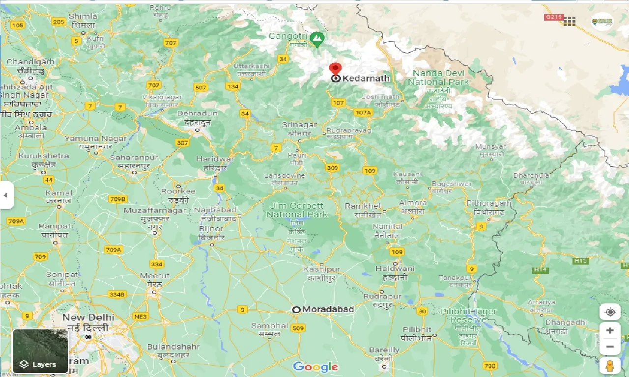 moradabad-to-kedarnath-one-way