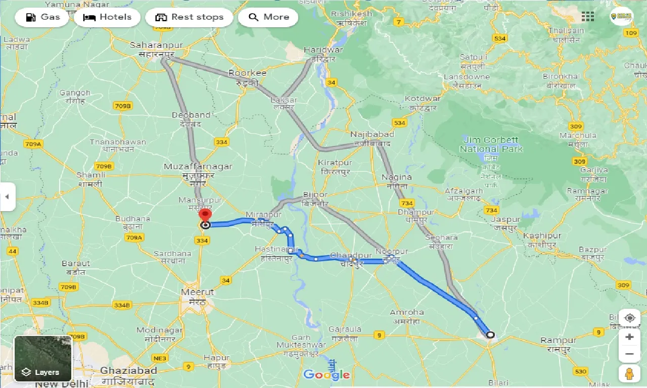 moradabad-to-khatauli-taxi