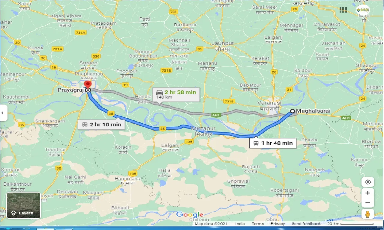 mughalsarai-to-prayagraj-round-trip