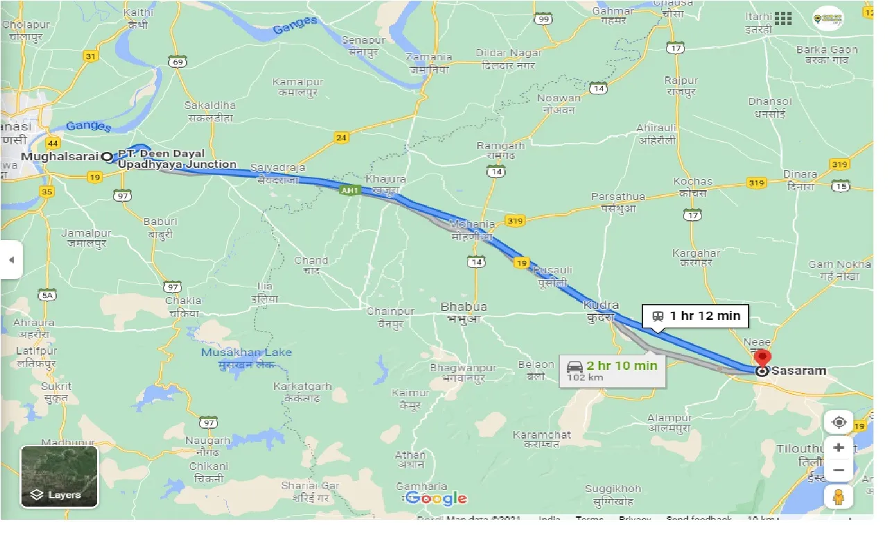 mughalsarai-to-sasaram-one-way