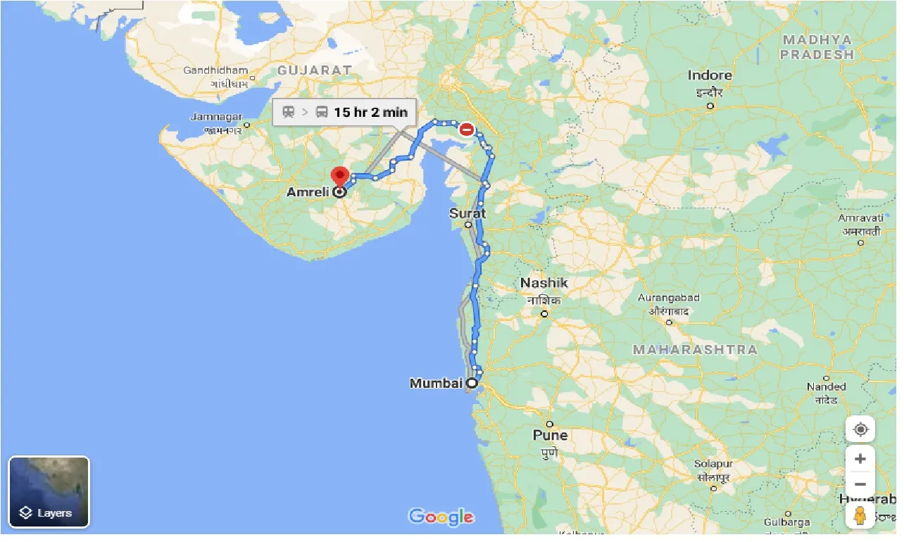 mumbai-to-amreli-taxi