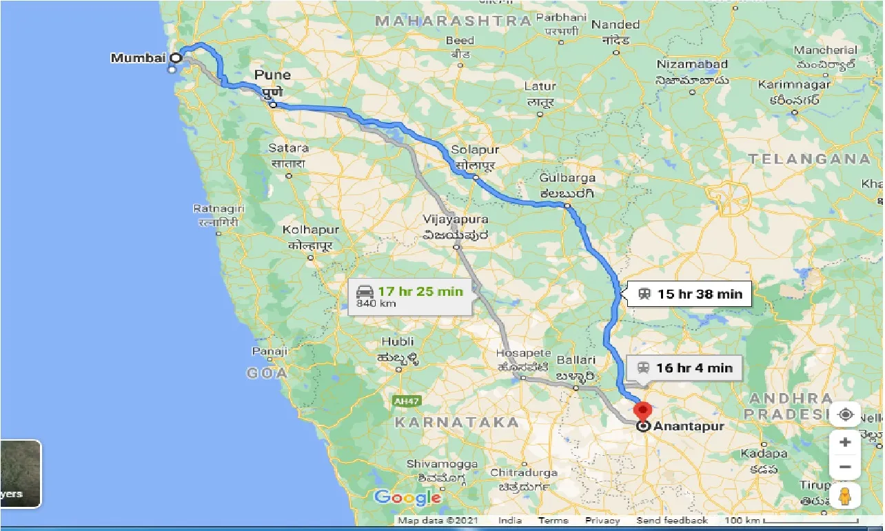 mumbai-to-anantapur-taxi