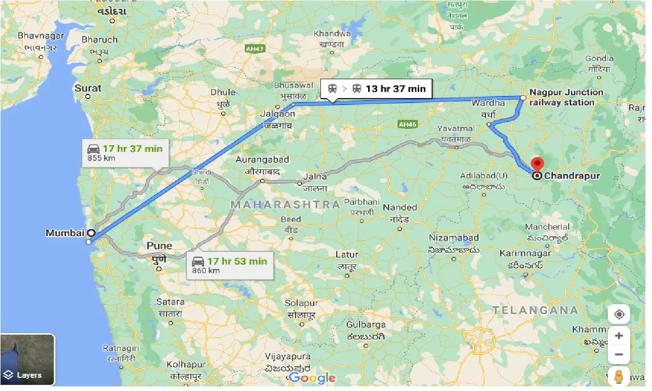 mumbai-to-chandrapur-taxi