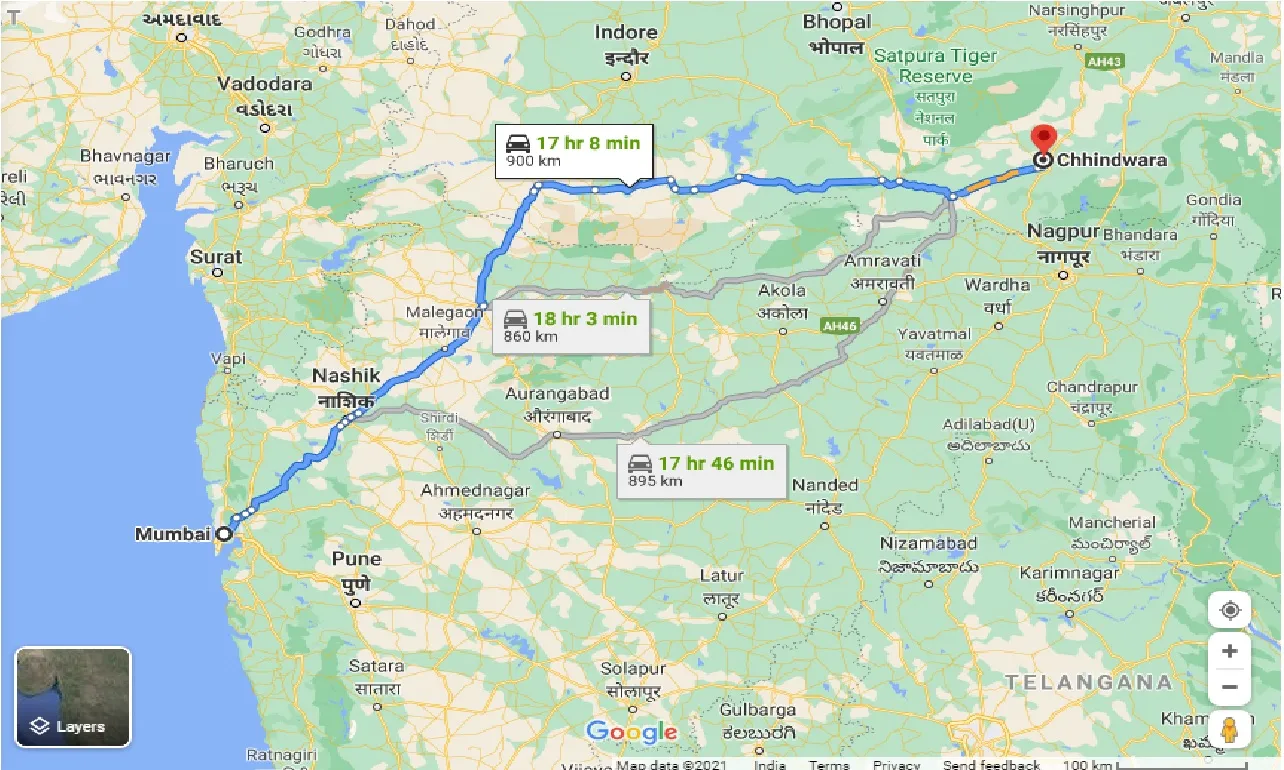 mumbai-to-chhindwara-taxi