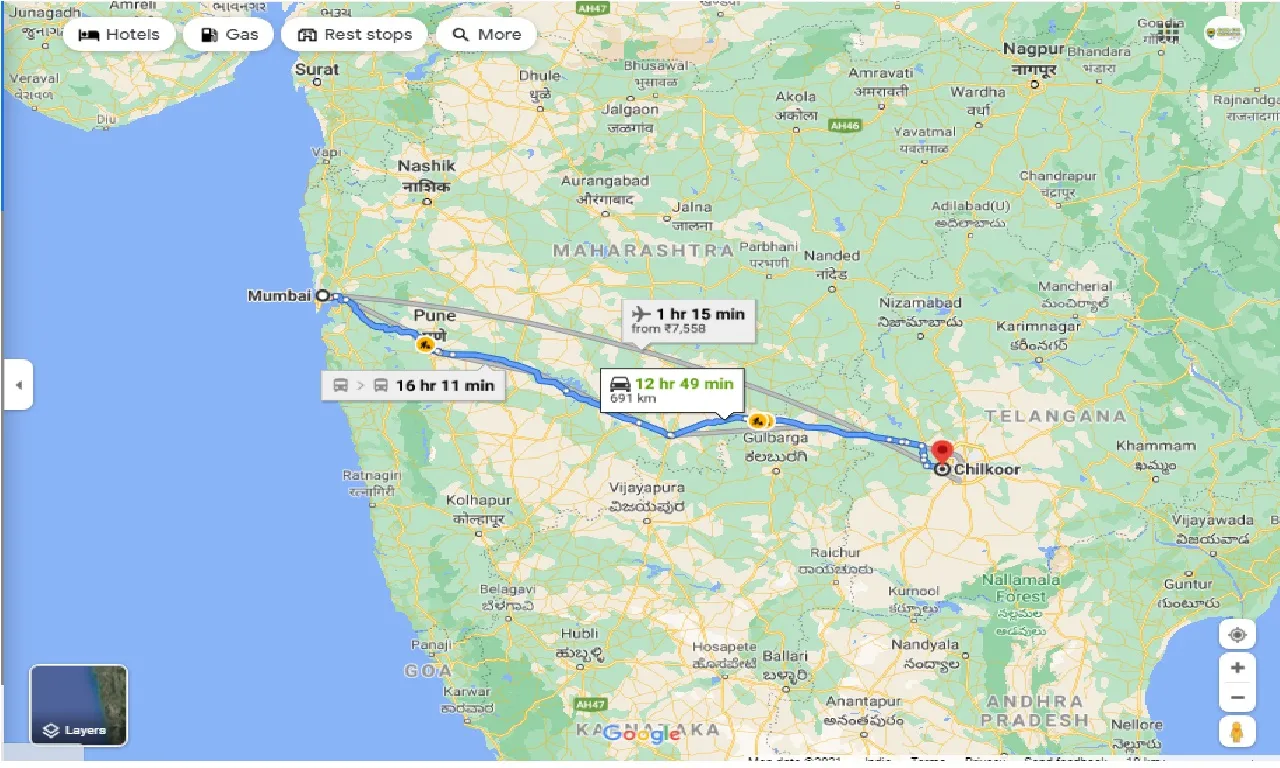mumbai-to-chilkur-round-trip