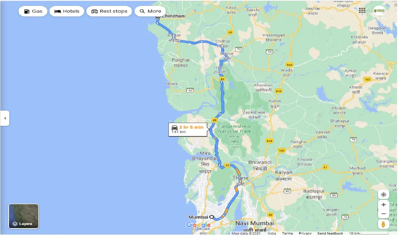 mumbai-to-chinchani-one-way