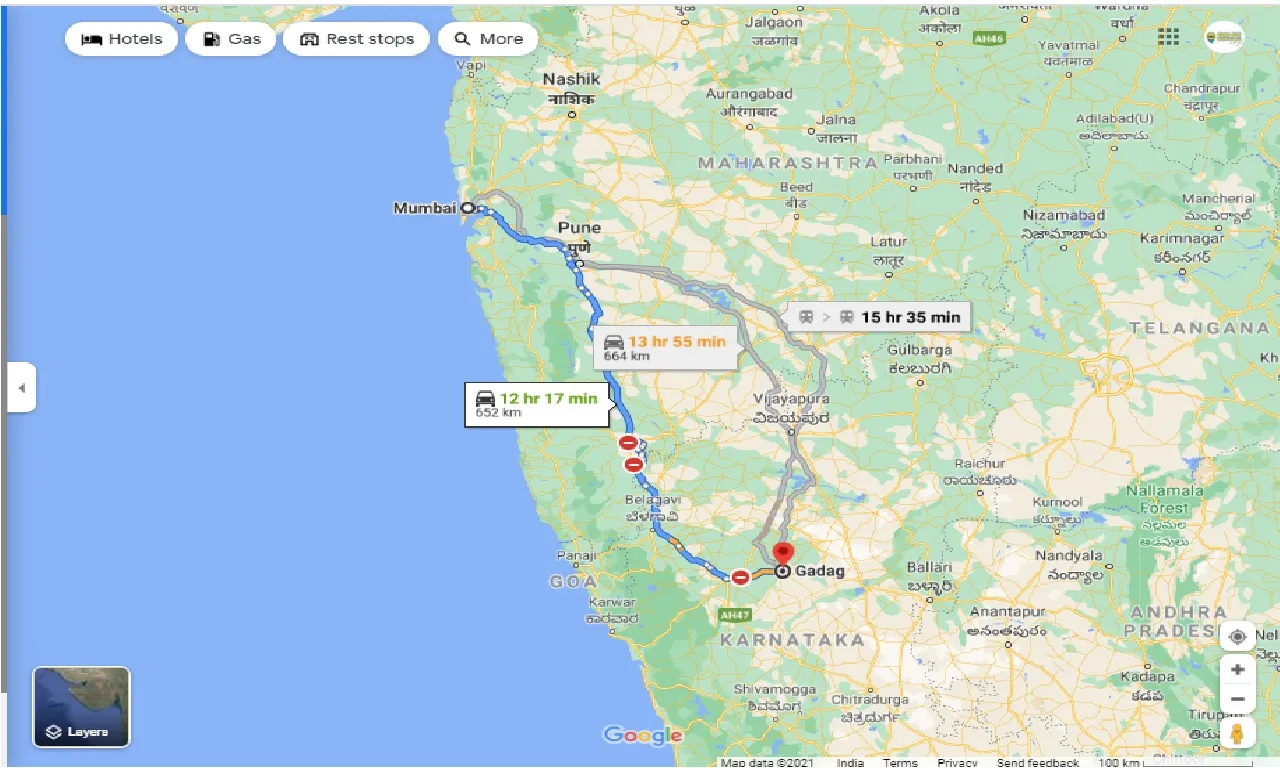 mumbai-to-gadag-one-way
