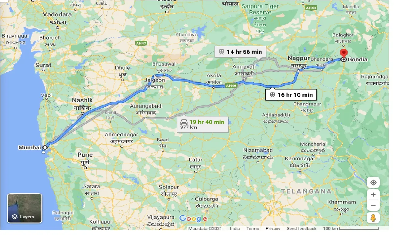 mumbai-to-gondia-taxi