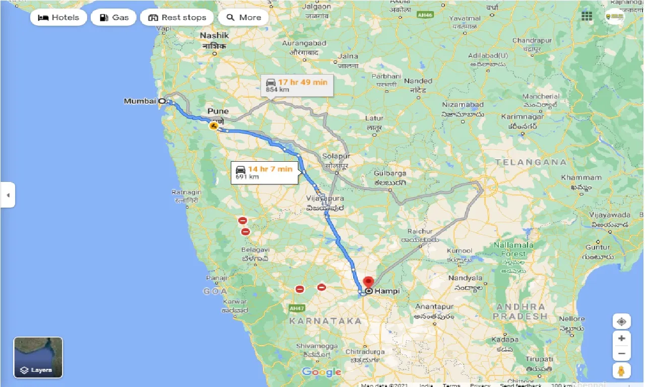 mumbai-to-hampi-round-trip