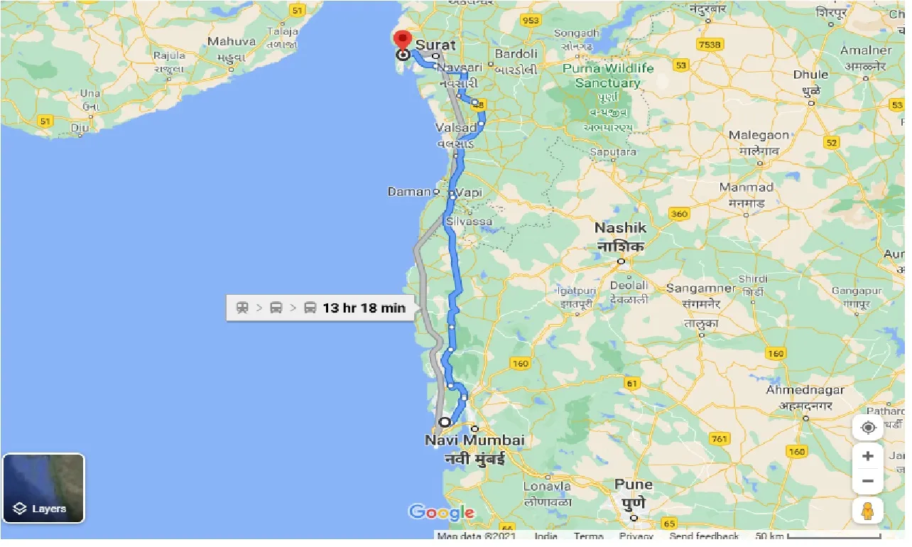 mumbai-to-hazira-taxi