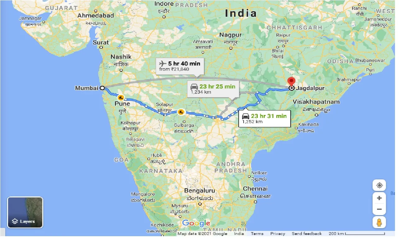 mumbai-to-jagdalpur-one-way