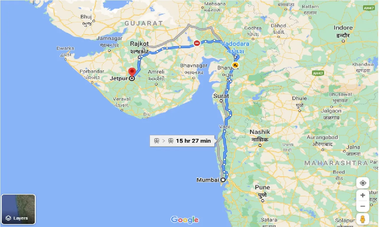 mumbai-to-jetpur-one-way