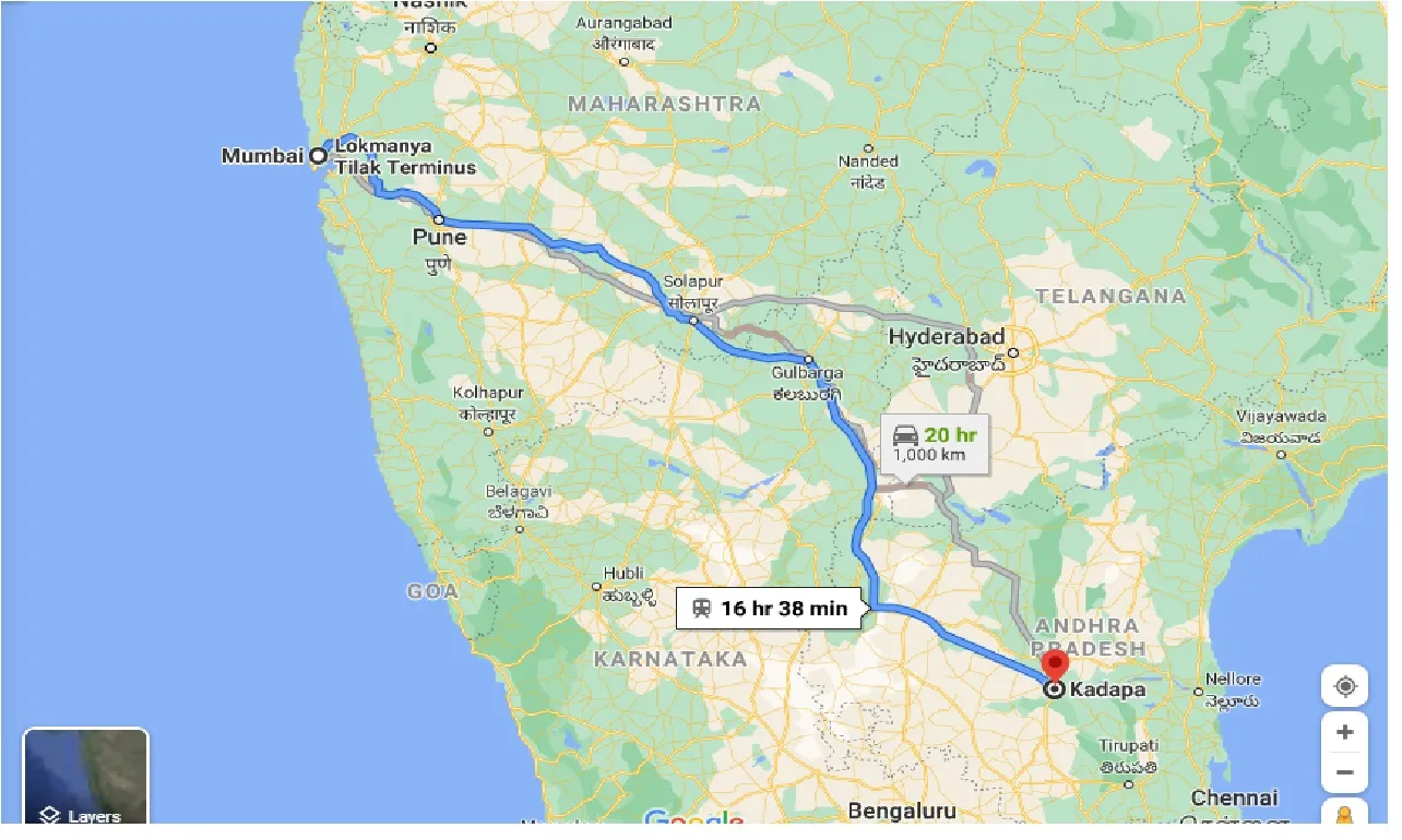 mumbai-to-kadapa-taxi