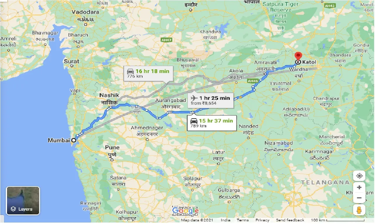 mumbai-to-katol-one-way
