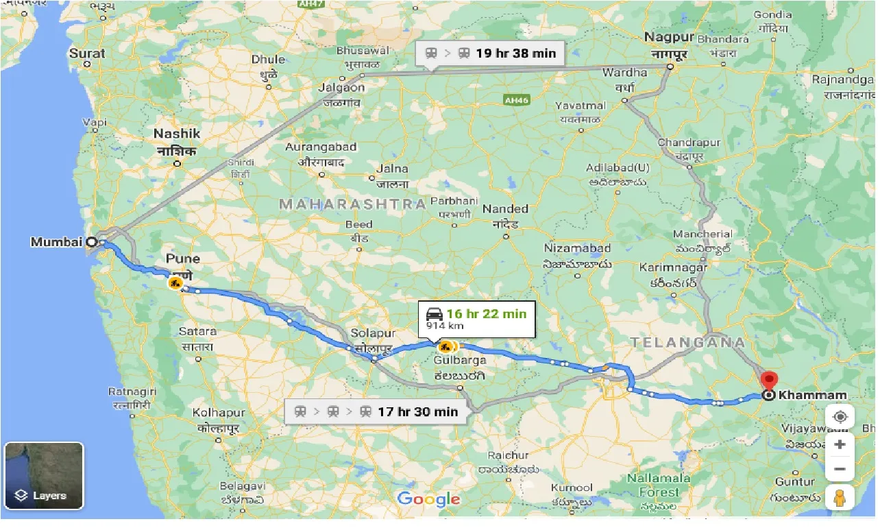 mumbai-to-khammam-taxi