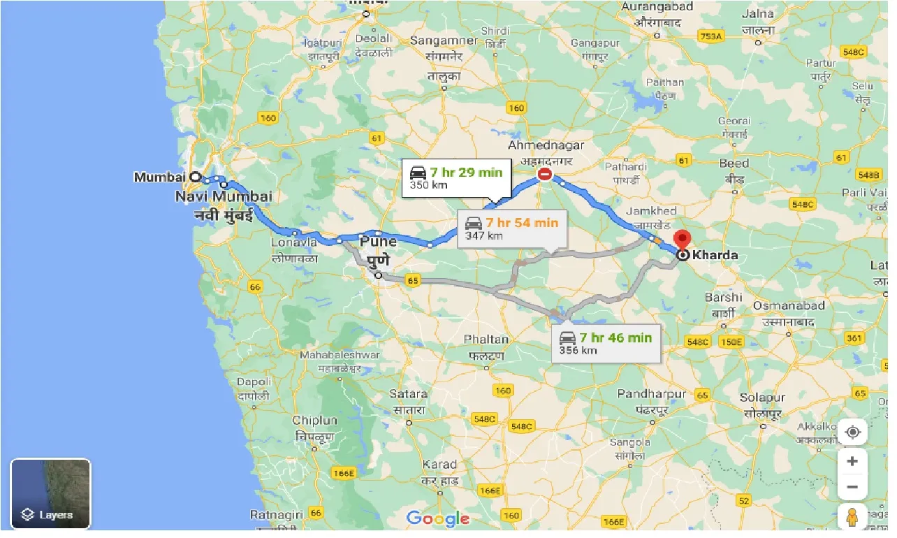 mumbai-to-kharda-taxi