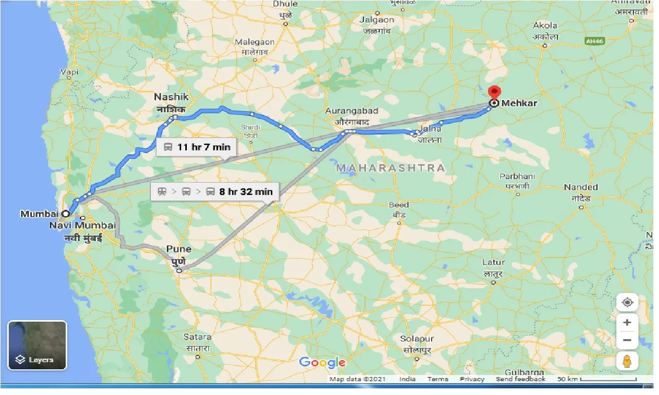 mumbai-to-mehkar-taxi