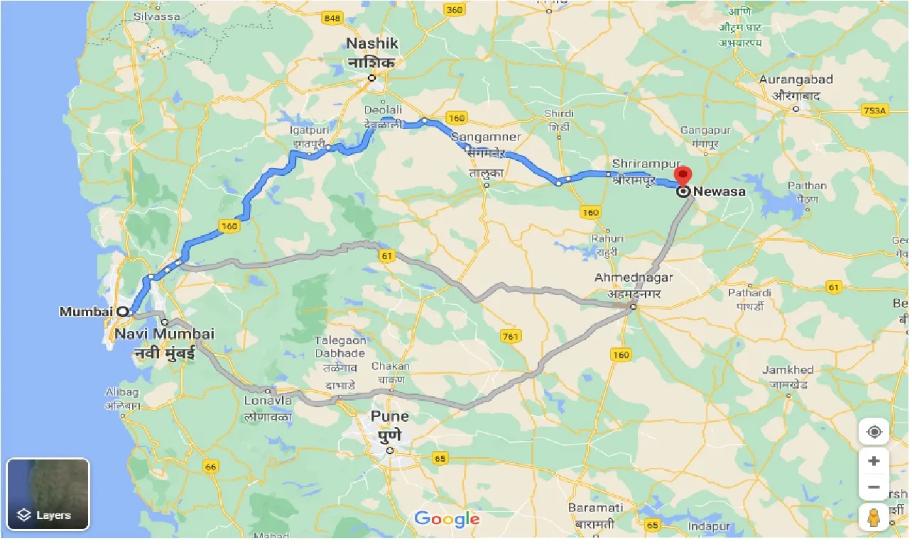 mumbai-to-newasa-one-way