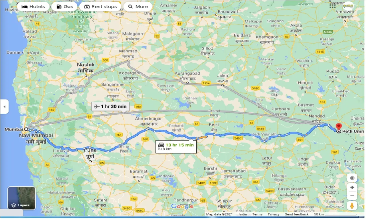 mumbai-to-peth-umri-one-way