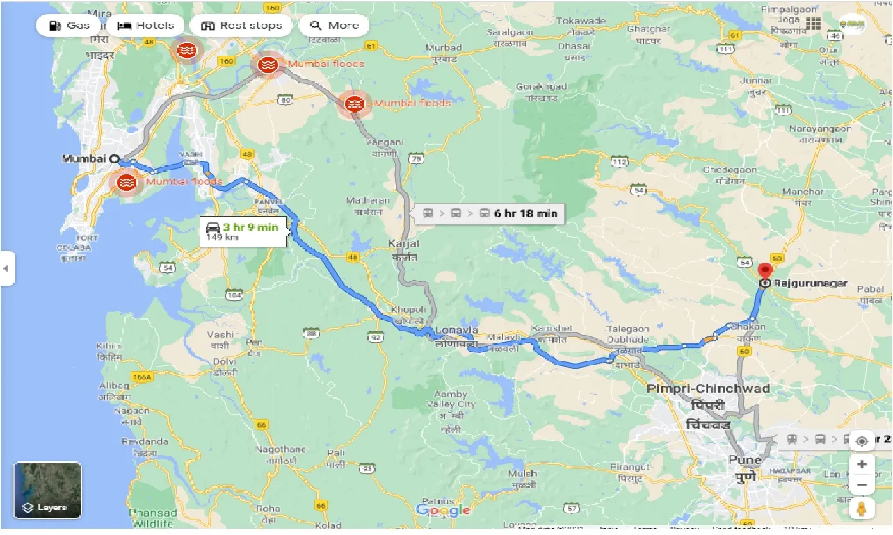 mumbai-to-rajgurunagar-khed-round-trip