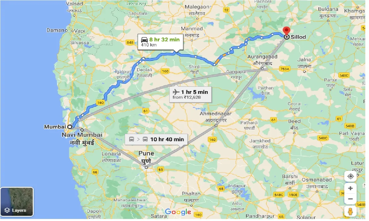 mumbai-to-sillod-taxi