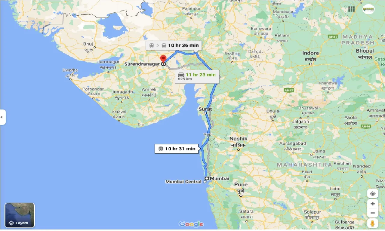 mumbai-to-surendranagar-one-way