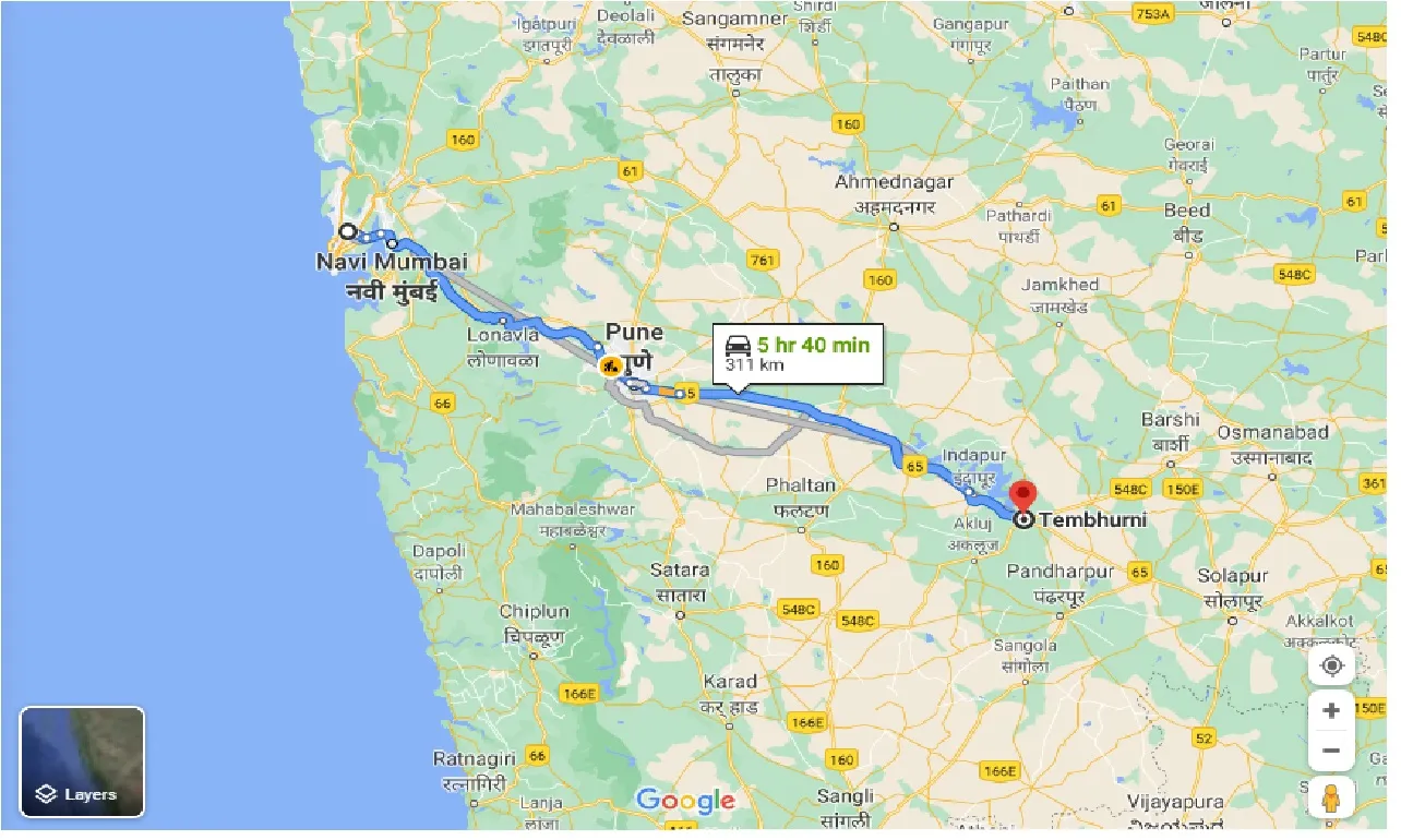 Mumbai To Tembhurni One Way mumbai-to-tembhurni-one-way
