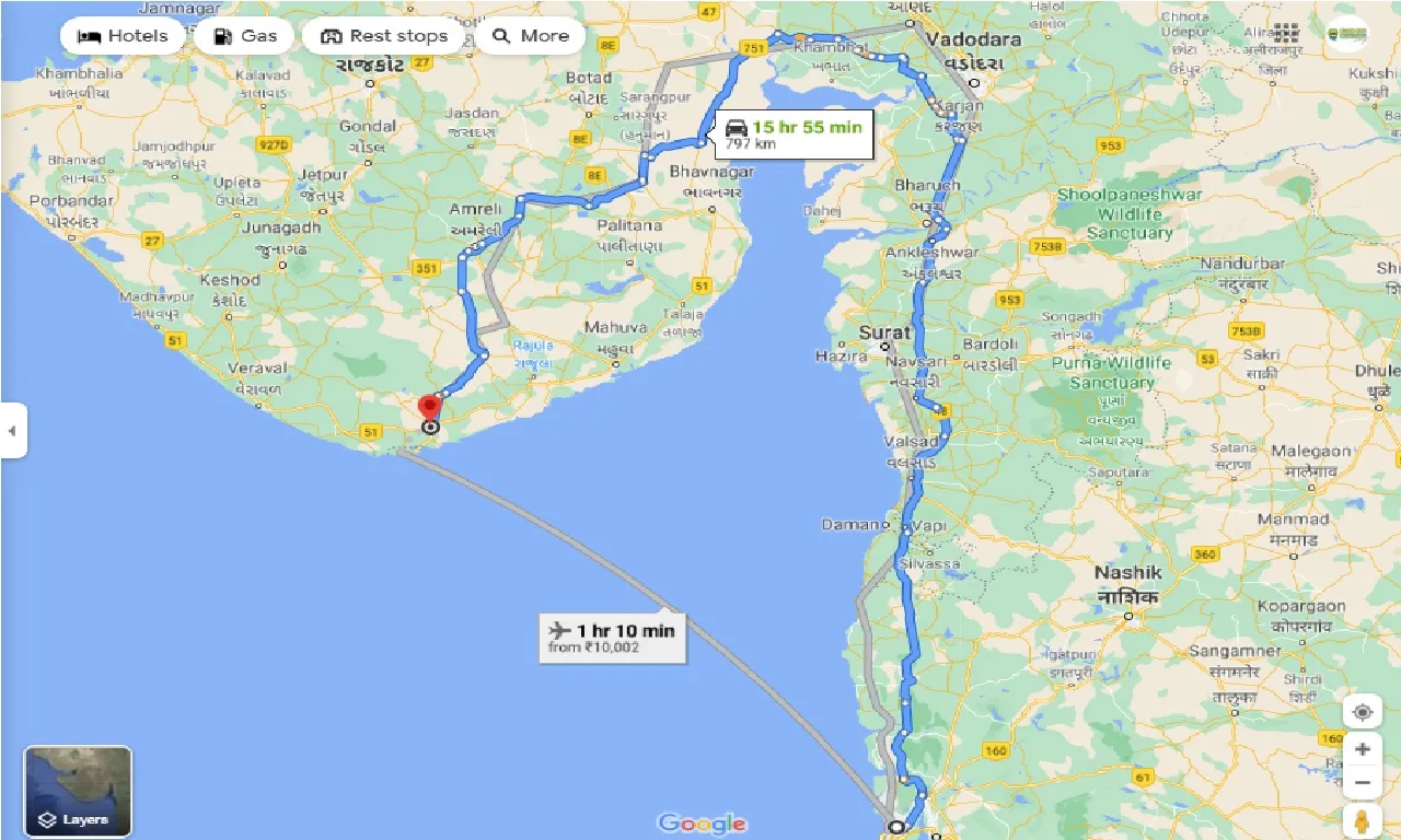mumbai-to-una-gujarat-round-trip