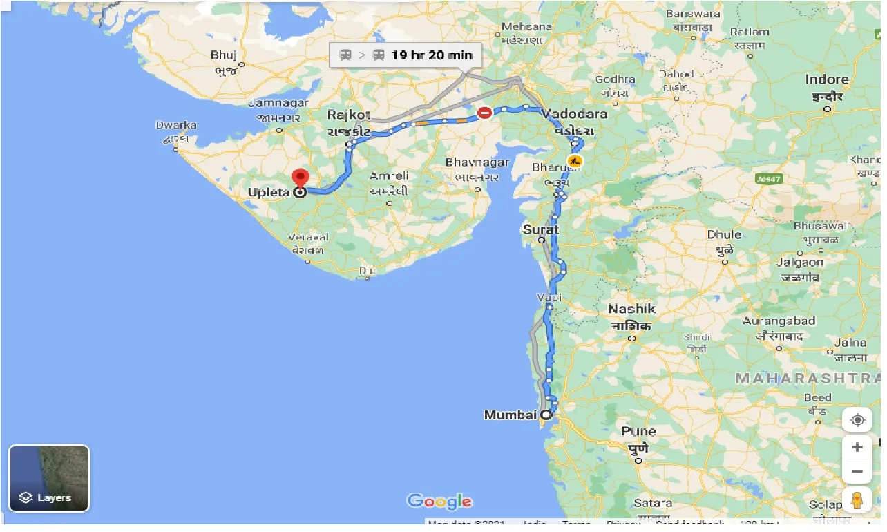 mumbai-to-upleta-one-way