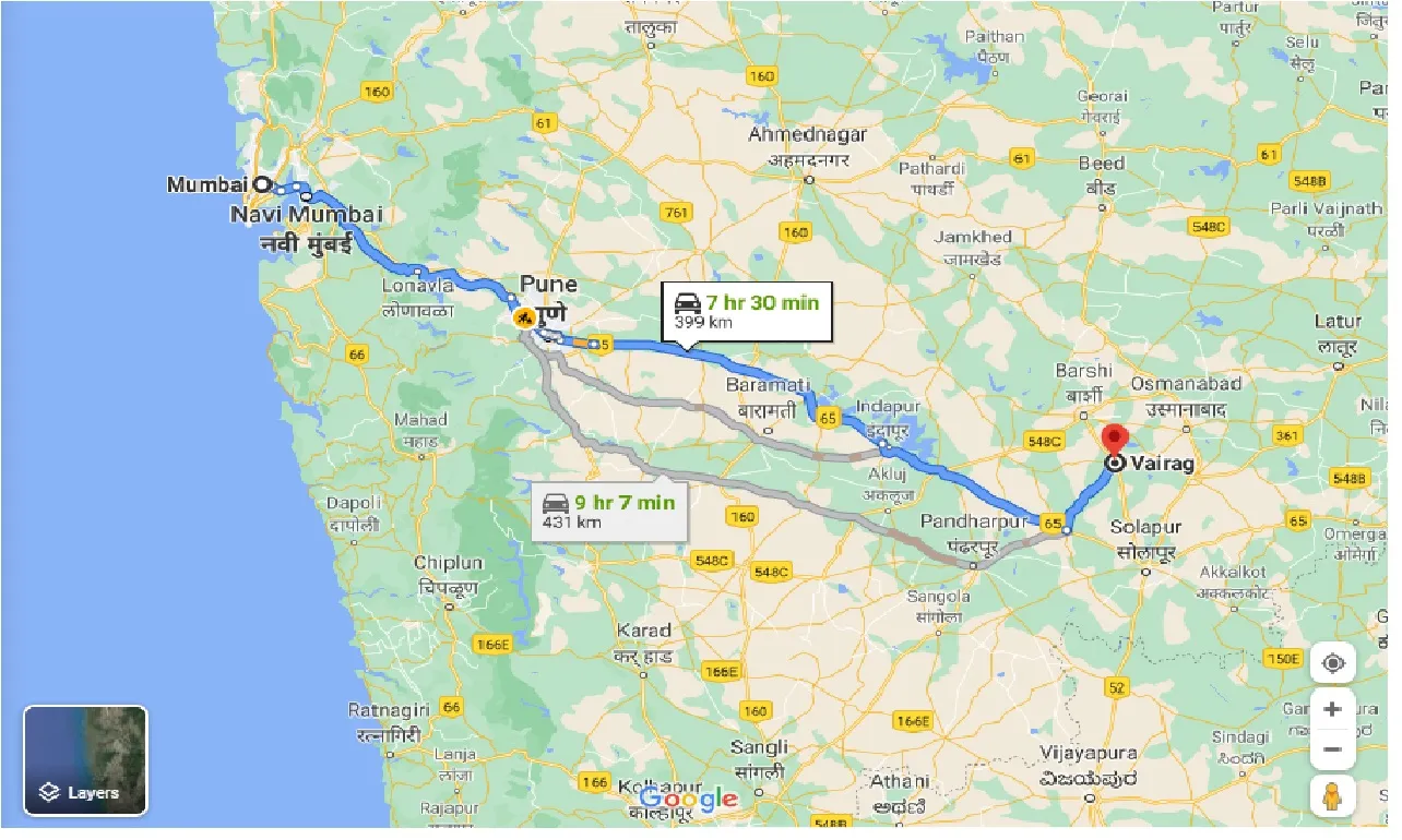 mumbai-to-vairag-taxi
