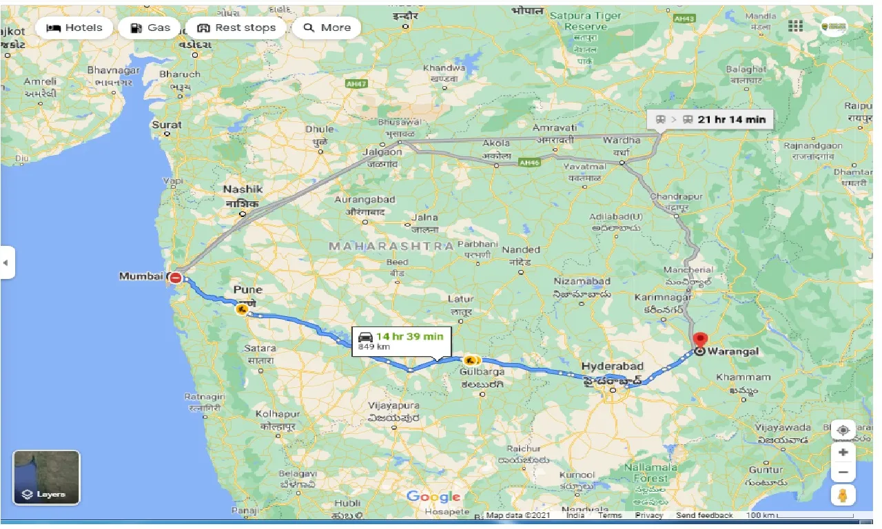 mumbai-to-warangal-round-trip