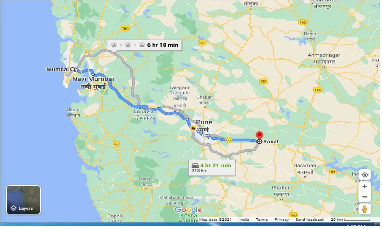 mumbai-to-yavat-taxi