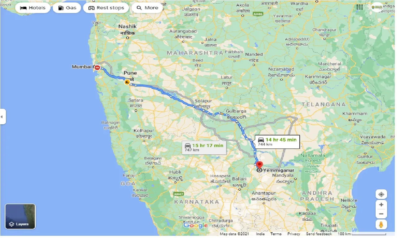 mumbai-to-yemmiganur-round-trip