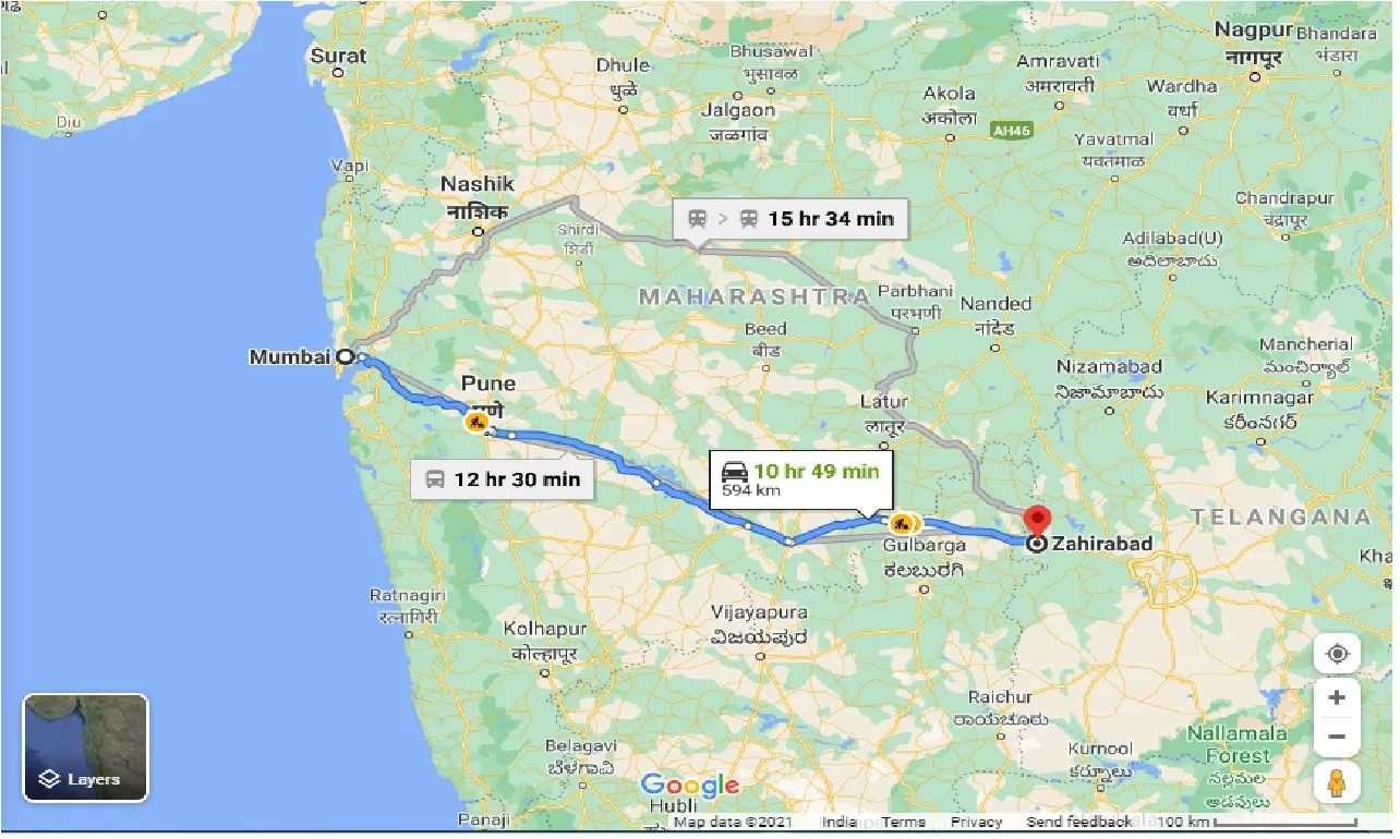 mumbai-to-zahirabad-taxi