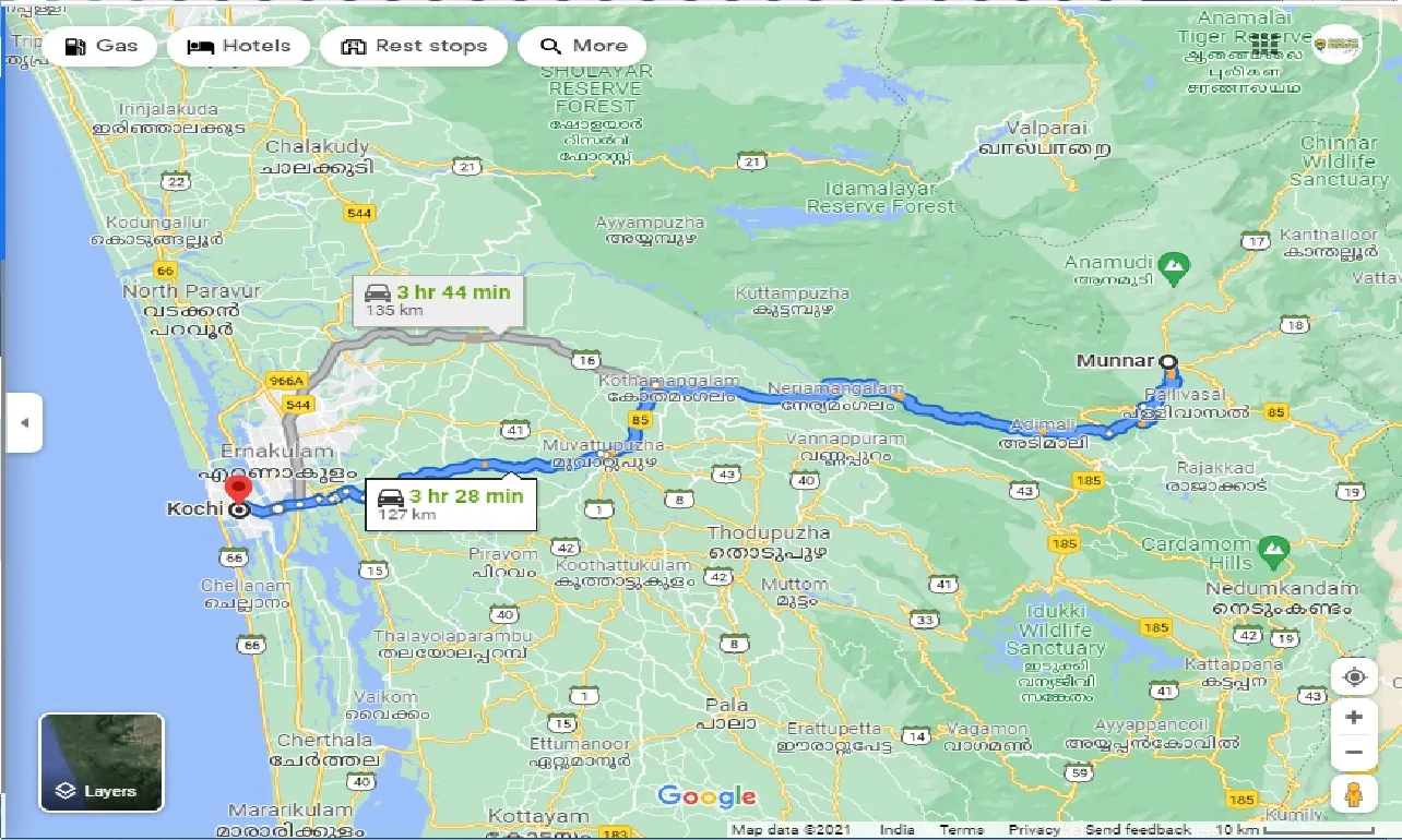 munnar-to-kochi-round-trip