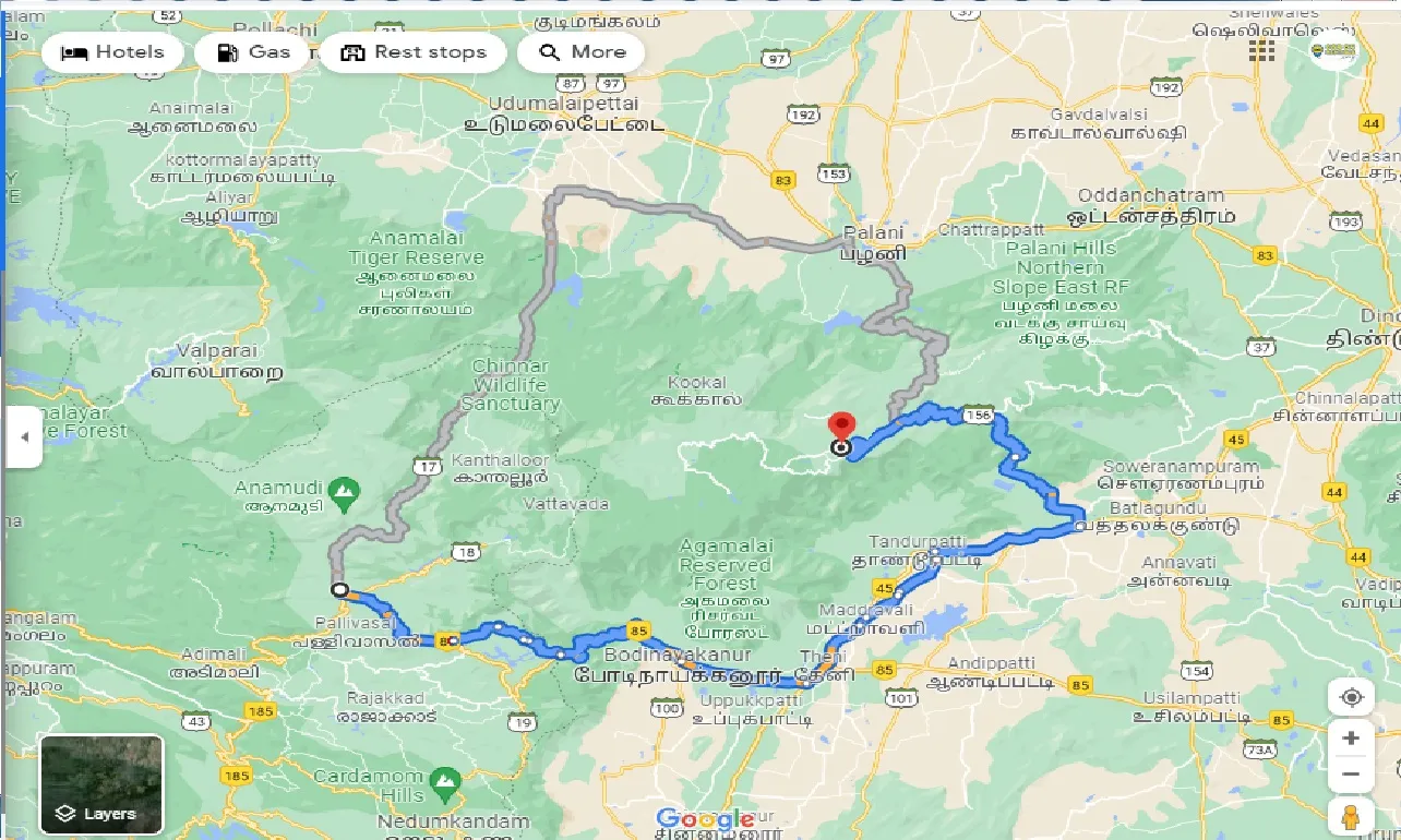 munnar-to-kodaikanal-round-trip