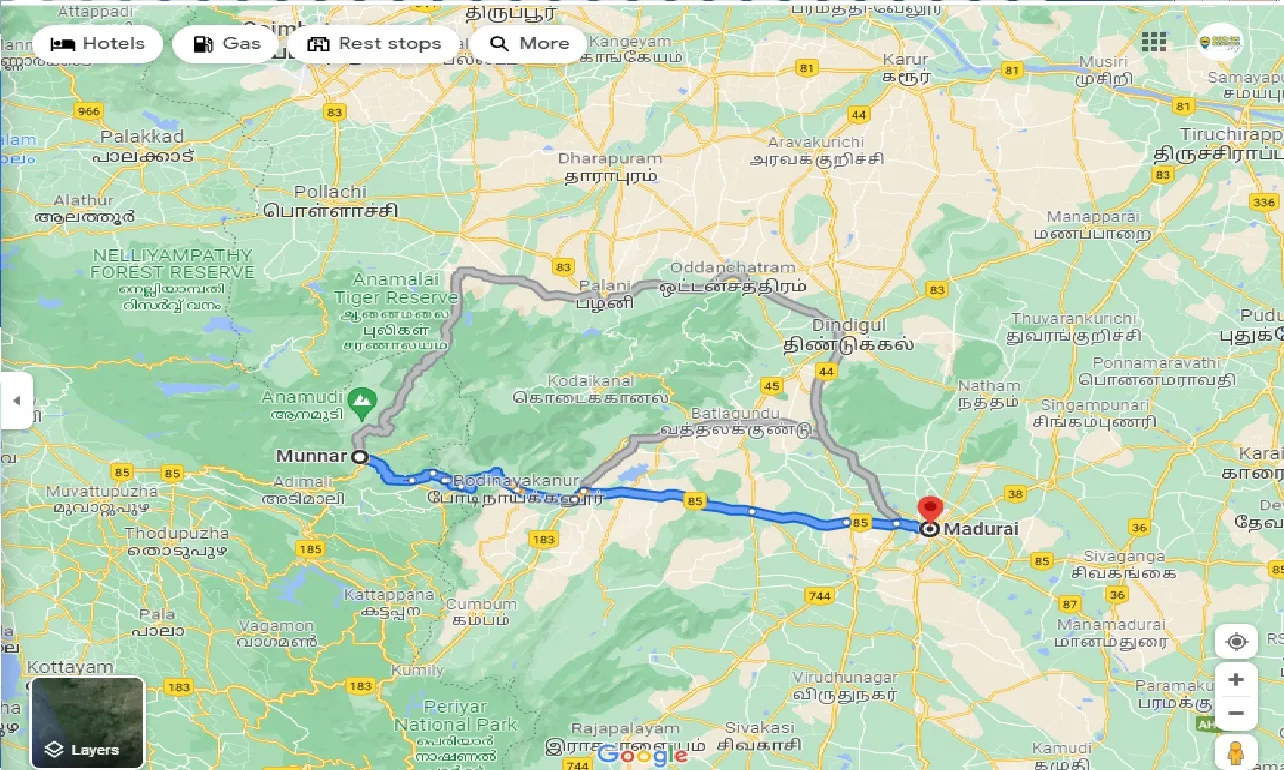 munnar-to-madurai-round-trip