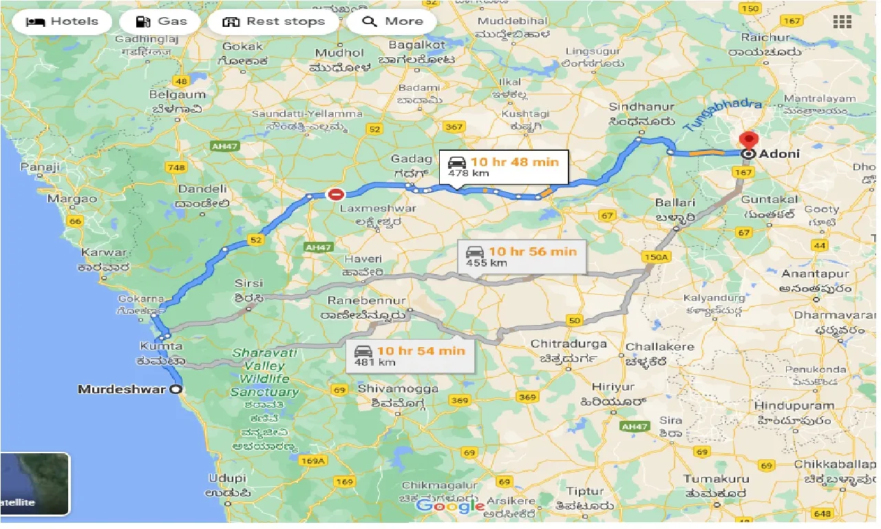 murdeshwar-to-adoni-taxi