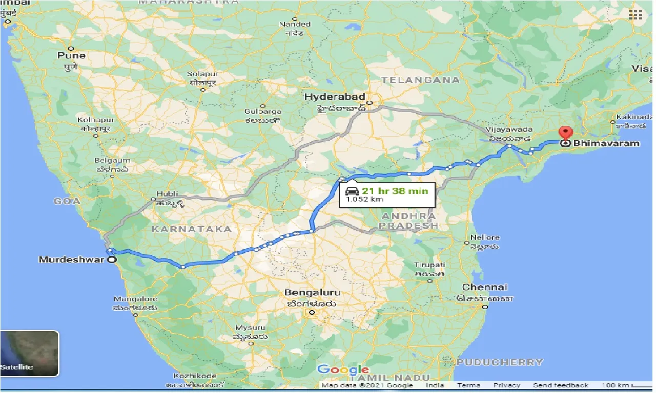 murdeshwar-to-bhimavaram-one-way