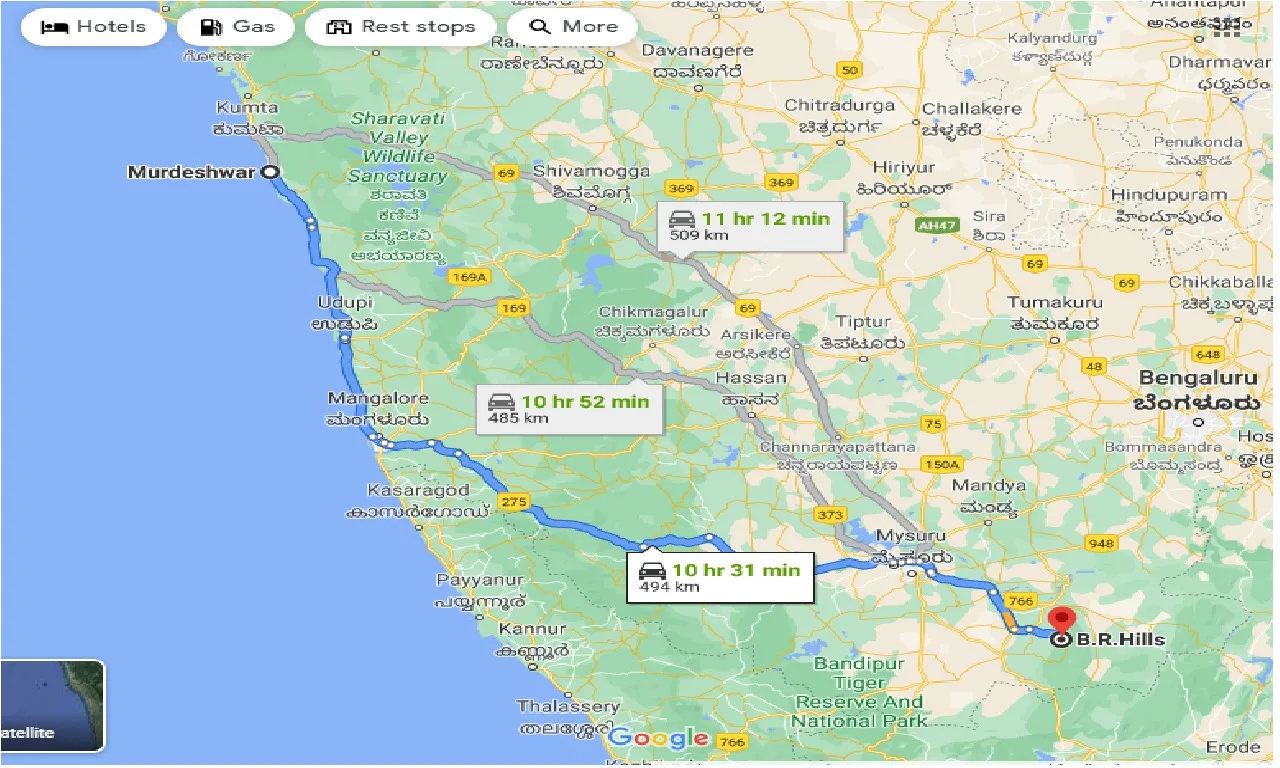 murdeshwar-to-biligiriranga-hills-taxi