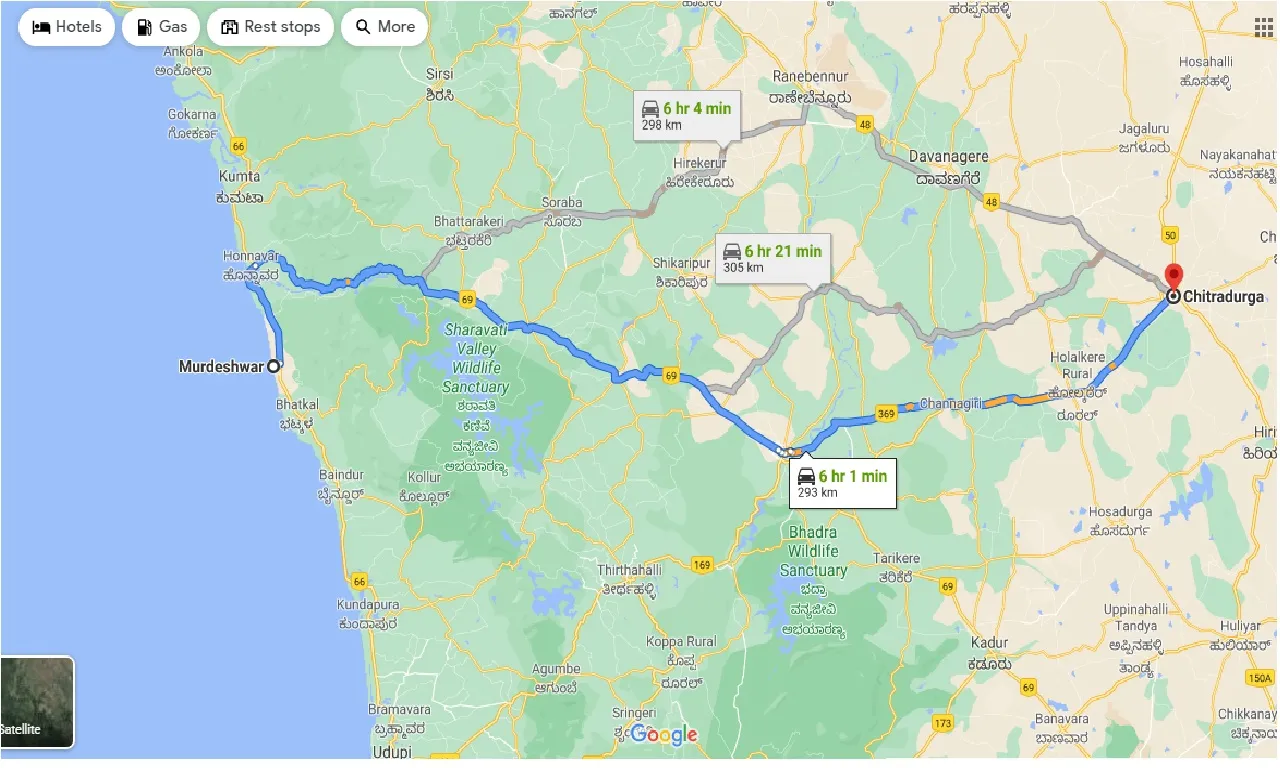 murdeshwar-to-chitradurga-one-way