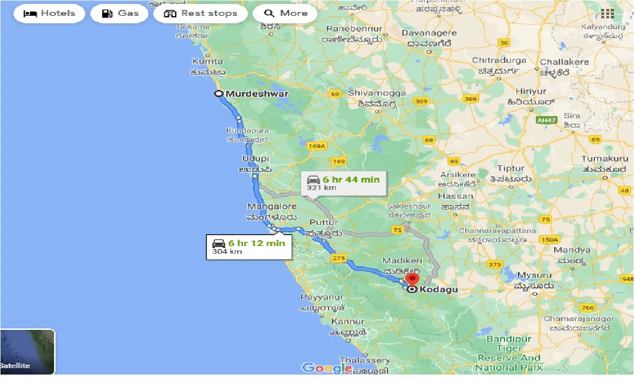 murdeshwar-to-coorg-one-way