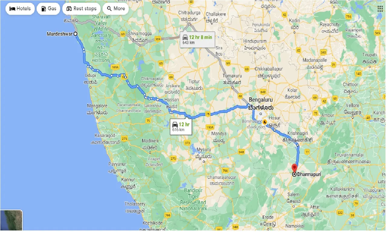 murdeshwar-to-dharmapuri-one-way